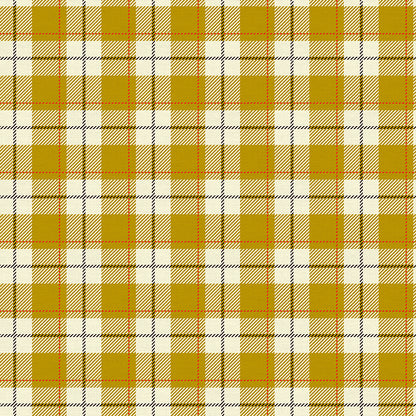 Plaid - Gold