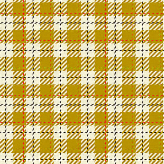 Plaid - Gold