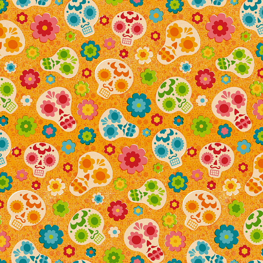 Skulls - Yellow
