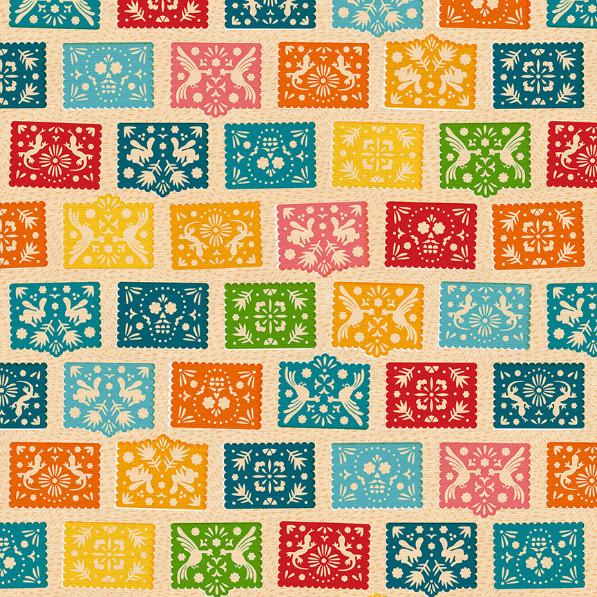 Papel Picado - Cream