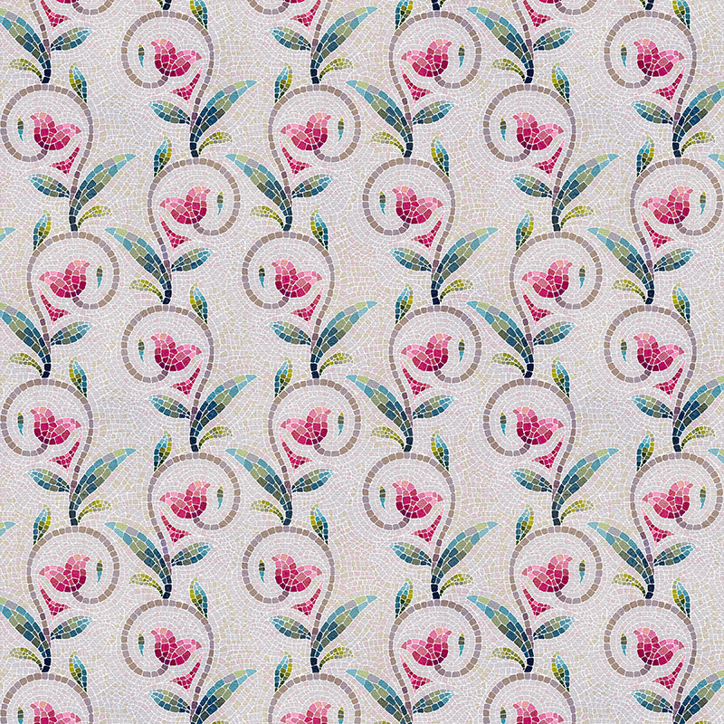Vine Stripes - Cream