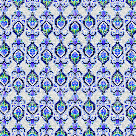 Framed Buds - Grey/Blue