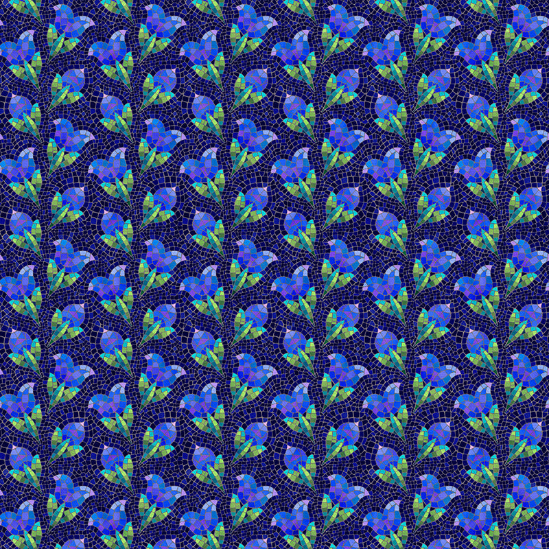 Tulips - Dark Blue