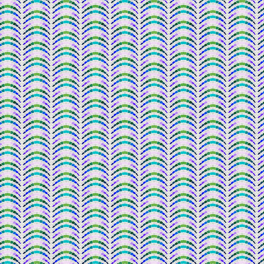 Arch Stripe - Grey/Blue