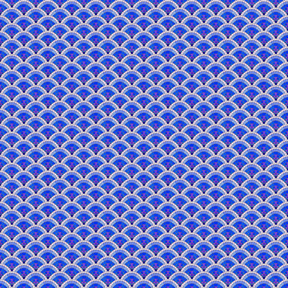 Scallop - Blue