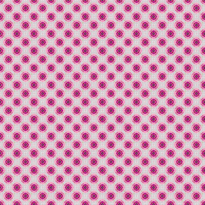 Diamonds - Cream/Pink