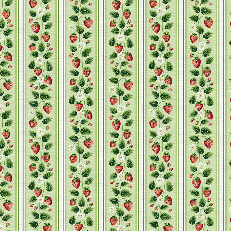 Strawberry Stripe - Green