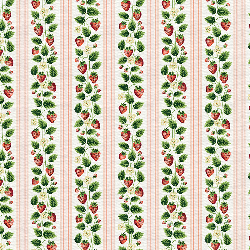 Strawberry Stripe - Red