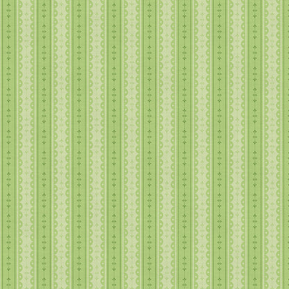 Scallop Stripe - Green