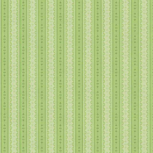 Scallop Stripe - Green