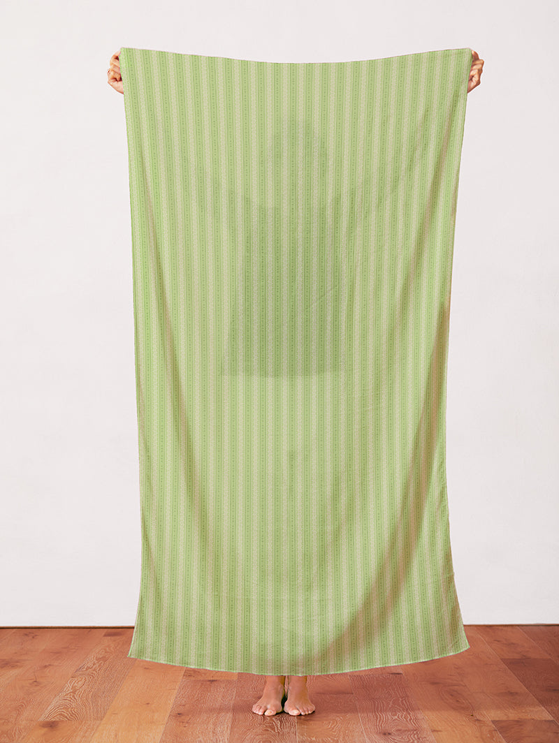 Scallop Stripe - Green