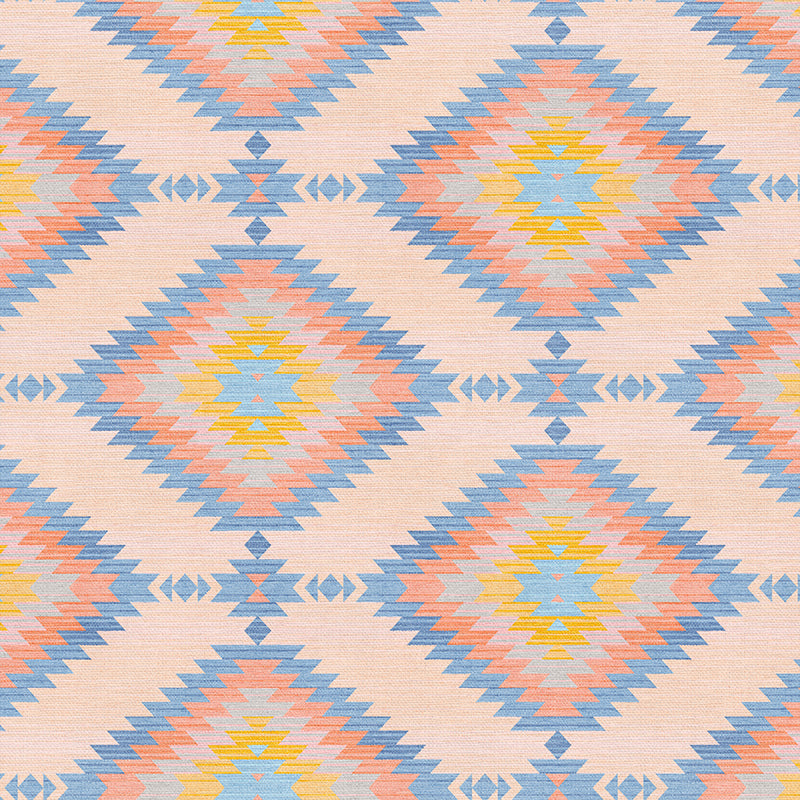 Desert Horizon - Yellow/Lavender