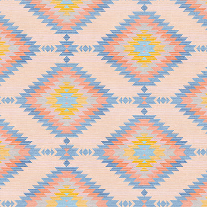 Desert Horizon - Yellow/Lavender