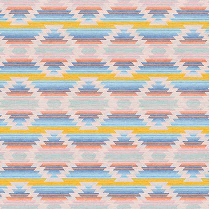 Woven Trails - Yellow/Lavender