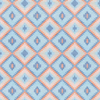 Desert Geometry - Light Blue