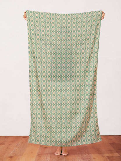 Canyon Trails - Green/Cream