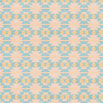 Canyon Trails - Teal/Peach