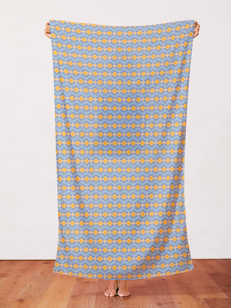 Adobe Sunset - Blue/Yellow