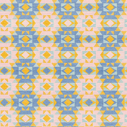 Desert Moon - Peach/Teal