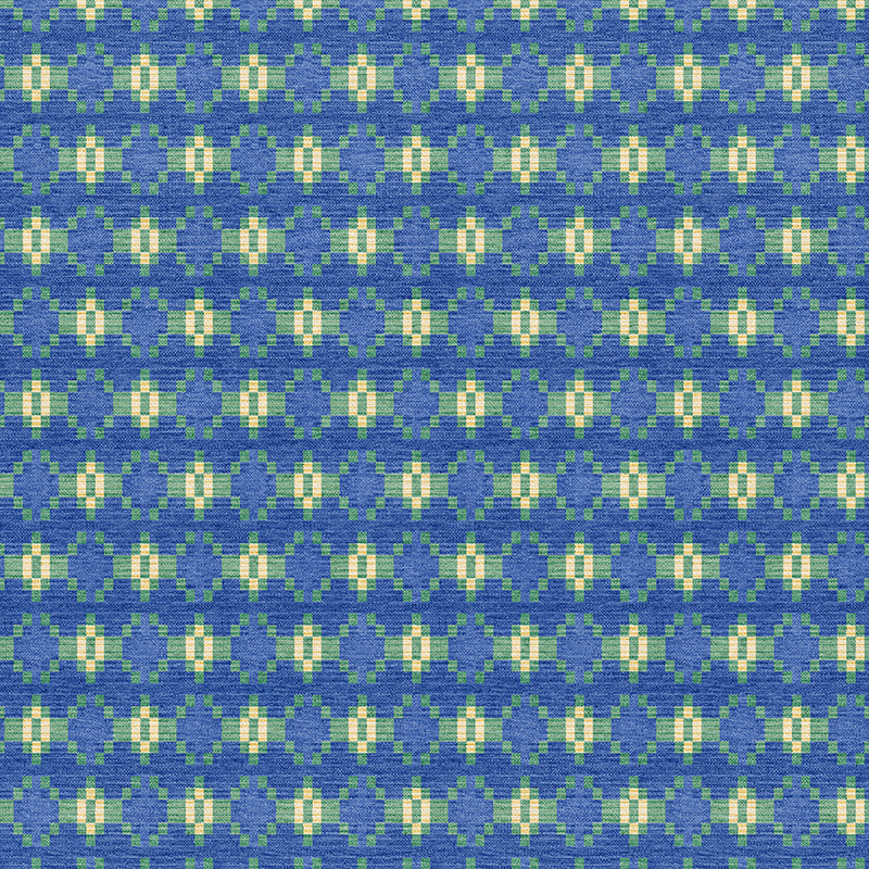 Southwest Argyle - Blue/Green