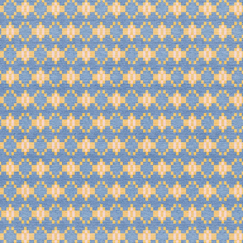 Southwest Argyle - Blue/Yellow