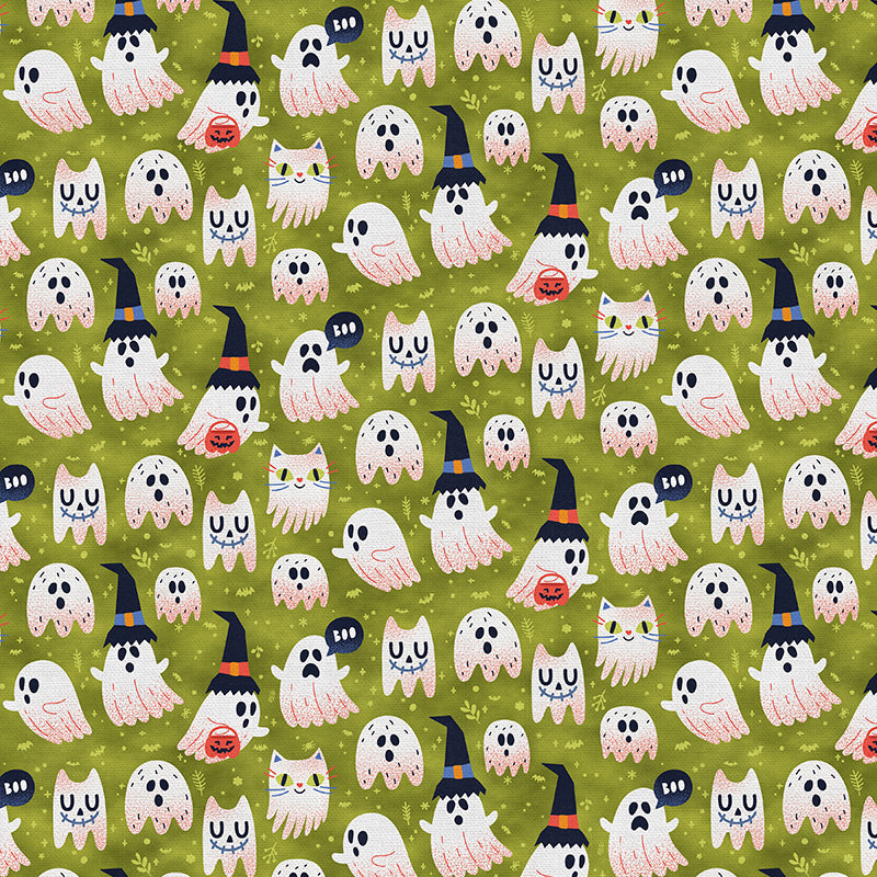 Ghostly Ghouls - Green