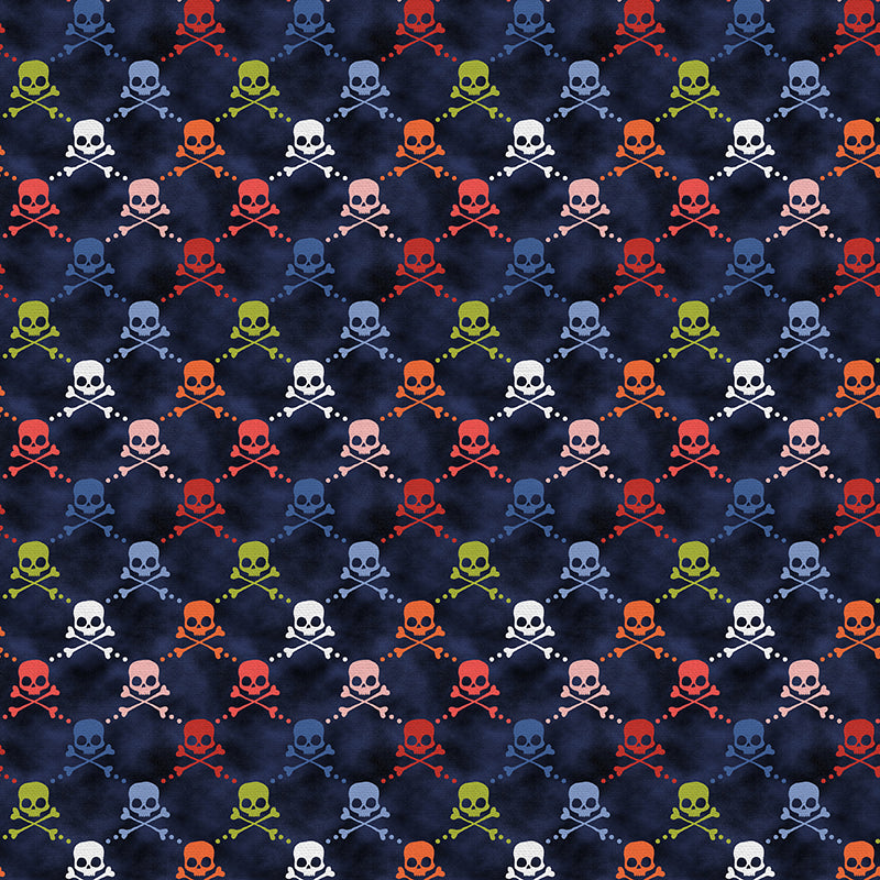 Skulls - Blue
