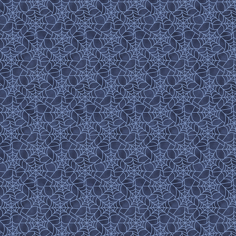 Spider Webs - Blue