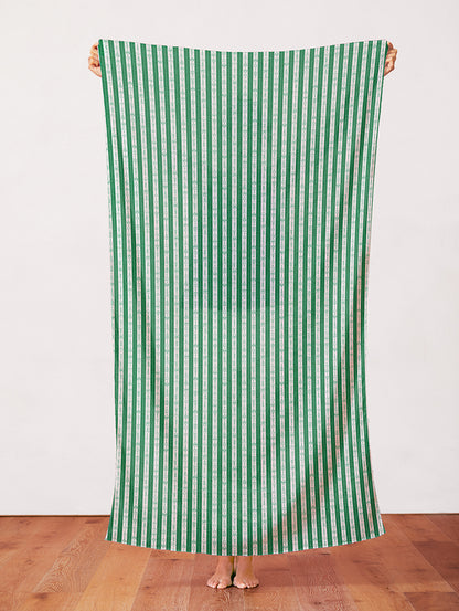 Holiday Stripes - Green