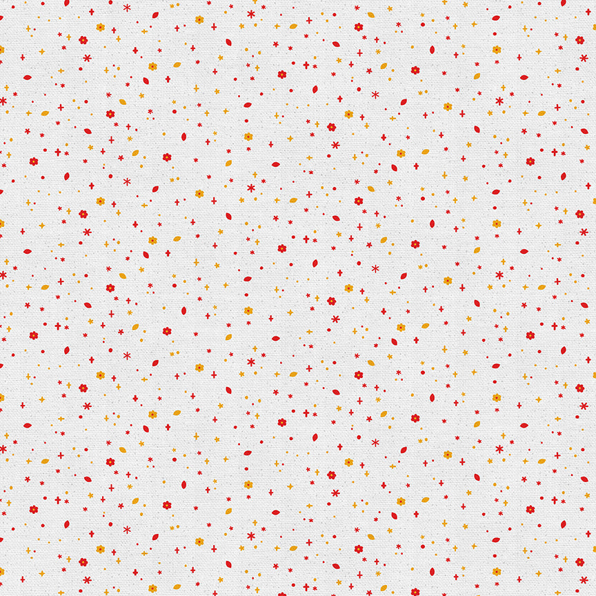 Ditsy - White