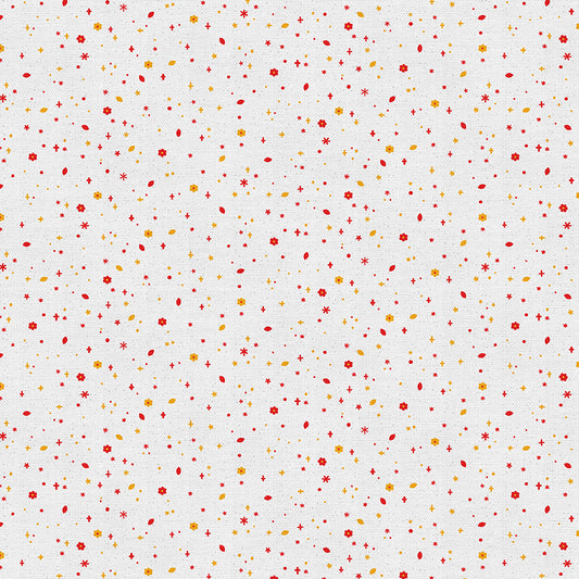 Ditsy - White