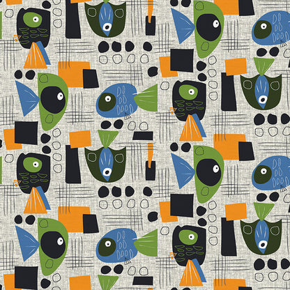 Funky Fish - Grey