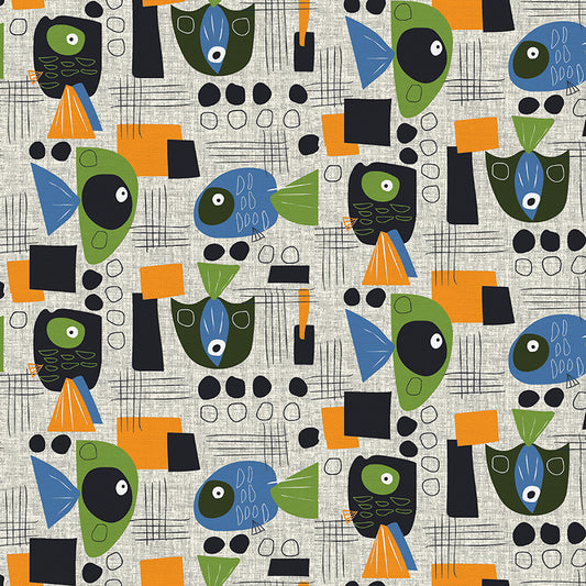 Funky Fish - Grey