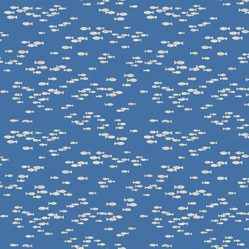 School of Fish - Blue