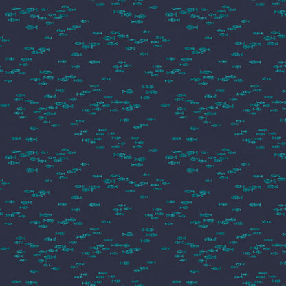 School of Fish - Dark Blue