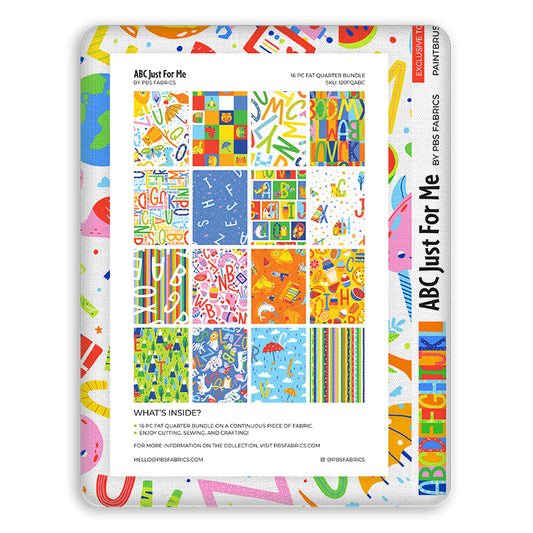 ABC Just For Me - Flat Fat Stack 16 PC