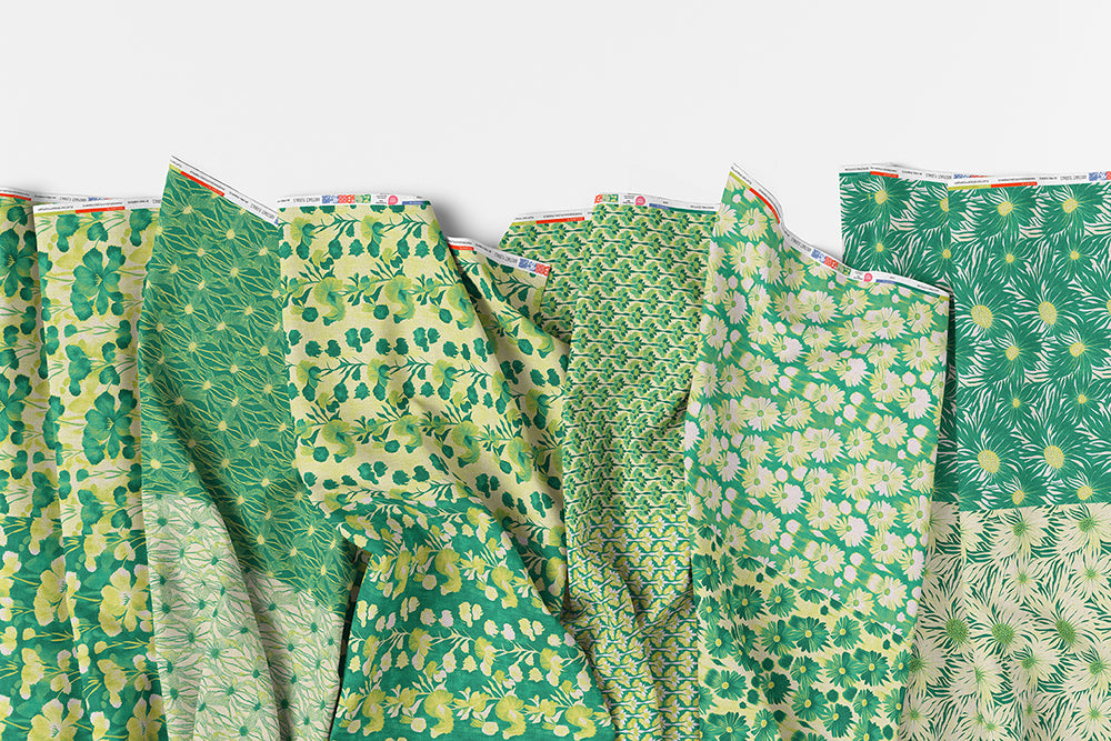 Abstract Florals - Flat Fat Stack 12 PC