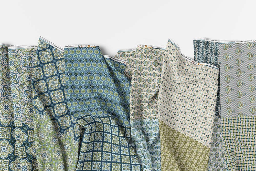 Blockprint Chic - Flat Fat Stack 14 PC