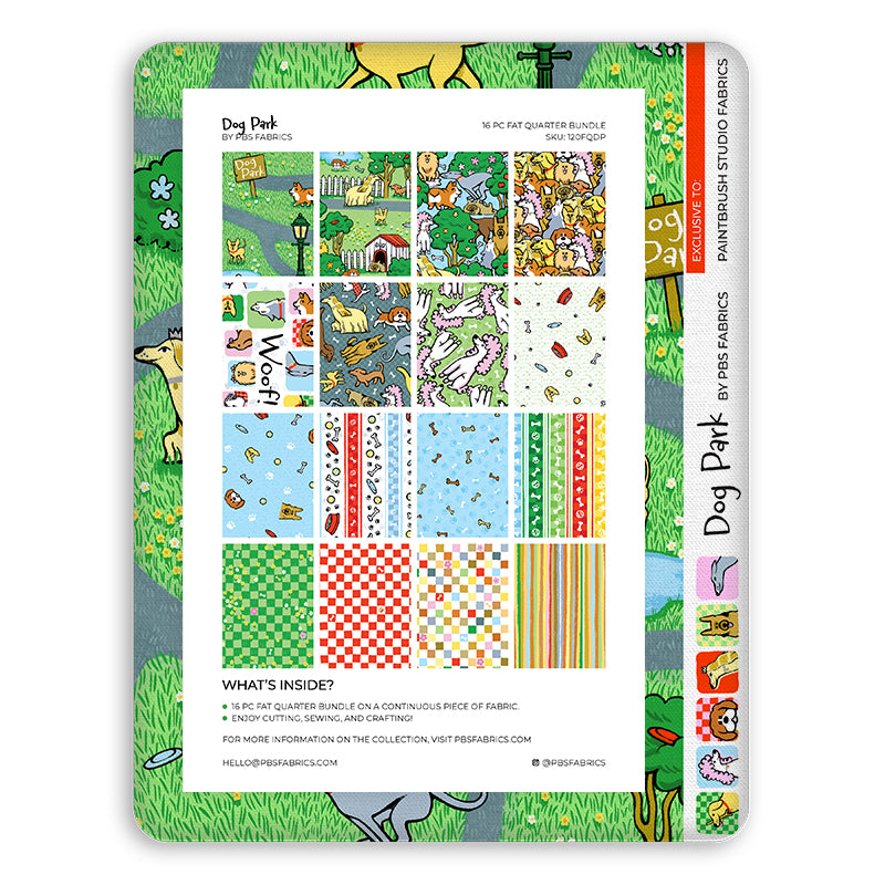Dog Park - Flat Fat Stack 16 PC