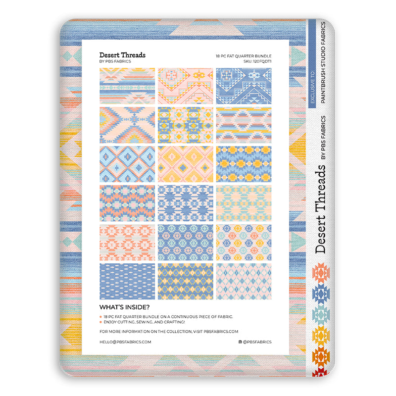Desert Threads - Flat Fat Stack 18 PC