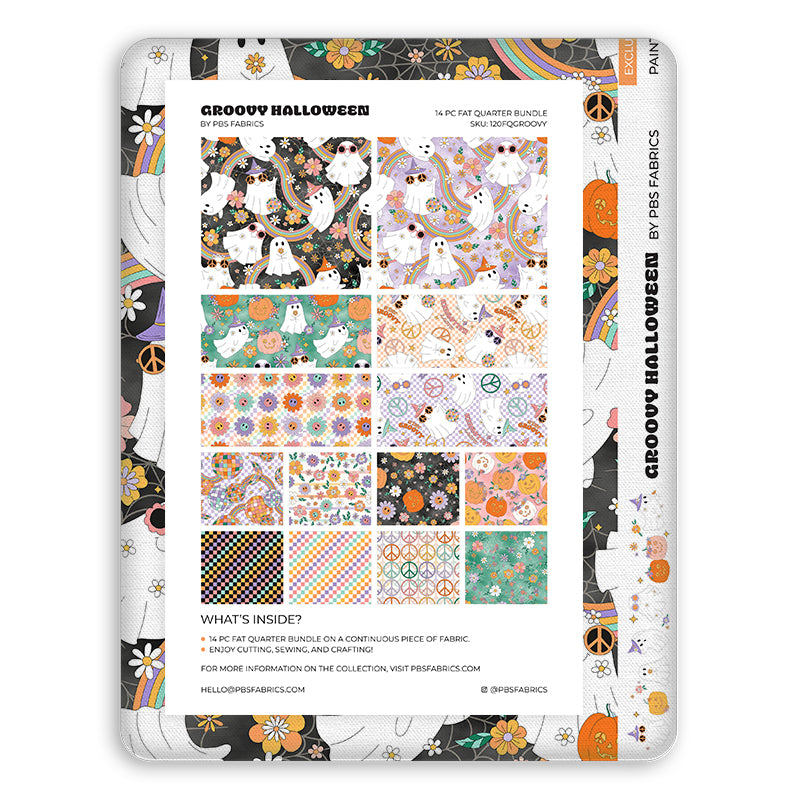 Groovy Halloween - Flat Fat Stack 14 PC