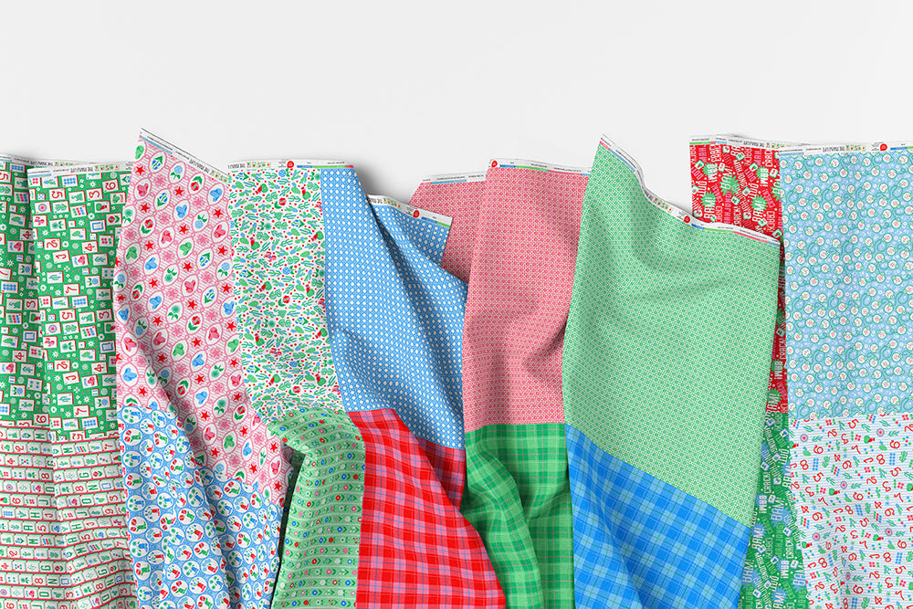 The Mahj Life - Blue/Green - Flat Fat Stack 16 PC