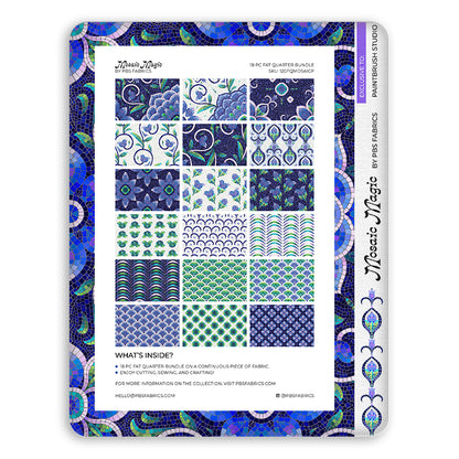 Mosaic Magic - Flat Fat Stack 18 PC