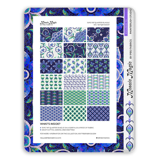 Mosaic Magic - Flat Fat Stack 18 PC