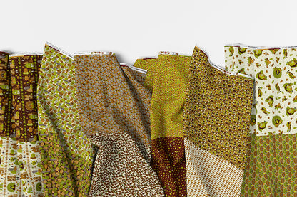 Paper-Cut Harvest - Flat Fat Stack 12 PC