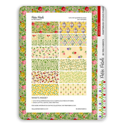 Petite Petals - Flat Fat Stack 12 PC