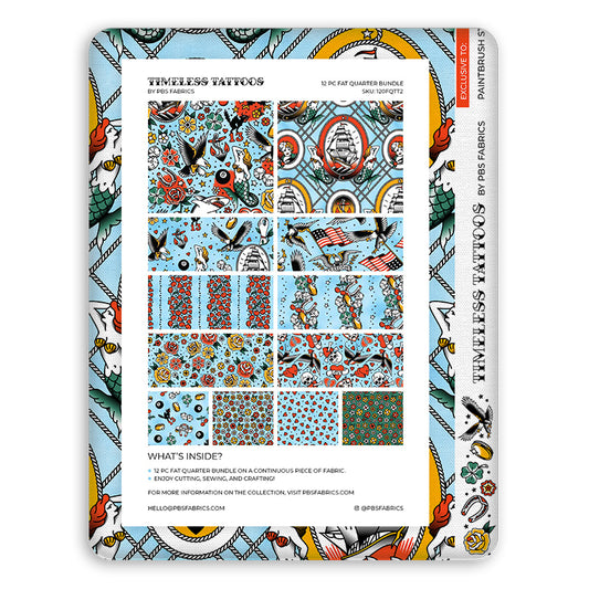 Timeless Tattoos - Flat Fat Stack 12 PC