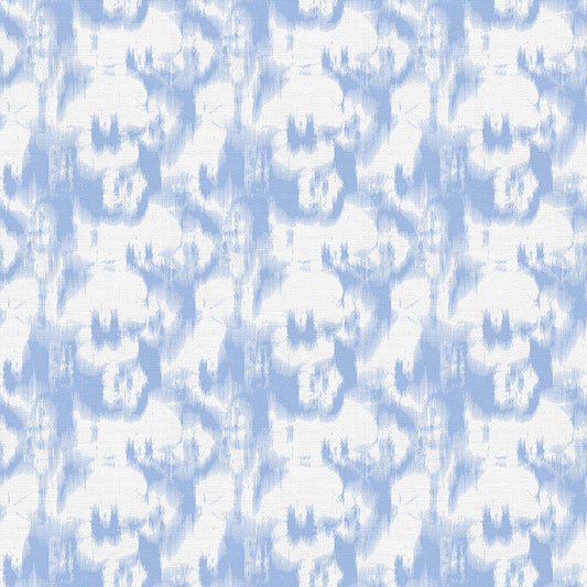 Abstract Pansies - Blue