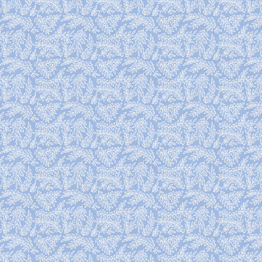 Branches - White on Blue