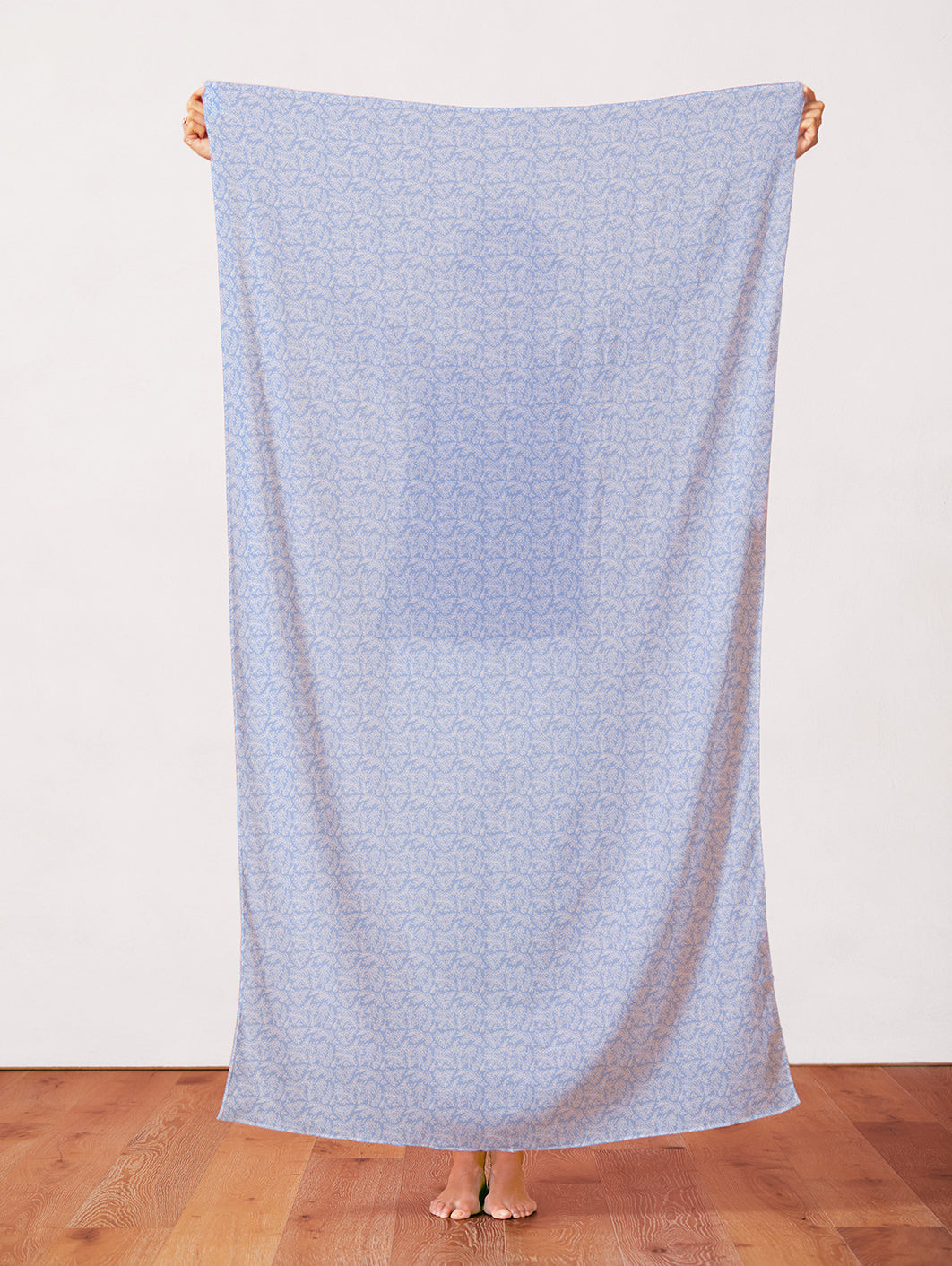 Branches - White on Blue